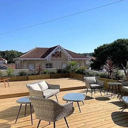 Arcachonnaise A 500m De La Plage Avec Jardin, Terrasse Ombragee, Et Proche Centre-ville - Fr-1-420-3